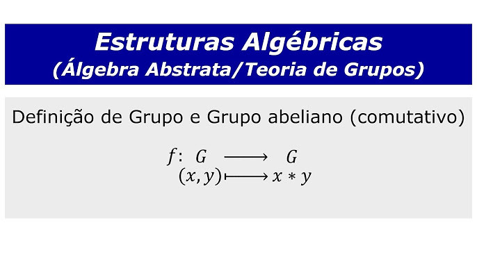 Course Image Estruturas Algébricas